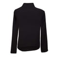 thumbnail image 2 of Sudadera George para Dama, Cuello Alto Negro Talla M, 2 of 4