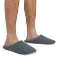 thumbnail image 2 of Unisex Closed Toe Indoor Home Slipper Comfy Cozy Soft Non-Slip Houseshoes, Gray, 2 of 8