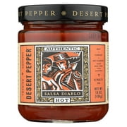Desert Pepper Trading - Hot Diablo Salsa - Case Of 6 - 16 Oz.