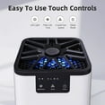 thumbnail image 5 of ALROCKET Air Purifier, with HEPA Filter for Home, Remove 99.9% Smoke Dust Allergies for 300 SQ.ft, 5 of 8
