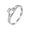 6, variant on HONCLL Elegant Irish Claddagh Wedding Bands Crafted In Gold Tone Sturdy Steel Decoration for Celebrating Love and Unity