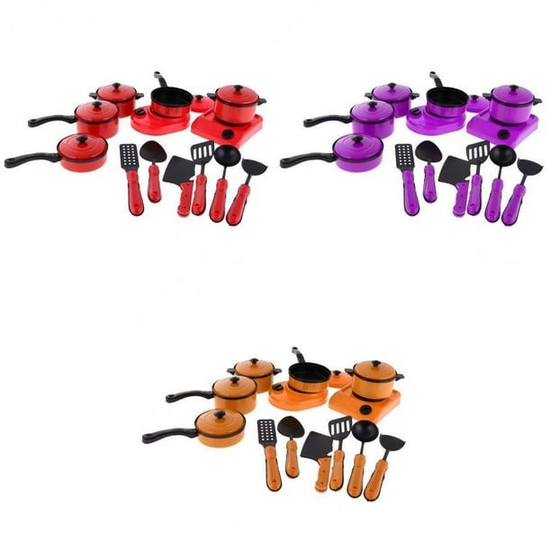 39 Unids Jugar Cocina Cocina Utensilios De Cocina Juguete Simulación Cocina Utensilios De Cocina Toy Set Play House Zulema Juego de utensilios de cocina de simulación