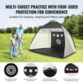 thumbnail image 3 of VEVOR 10x7ft Golf Practice Net Golf Hitting Aid Training Driving Chipping Indoor, 3 of 9