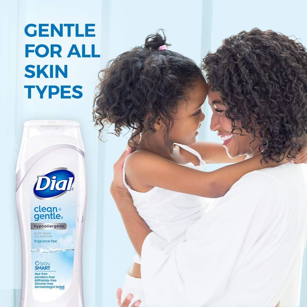 Dial Clean + Gentle Body Wash - 16 oz