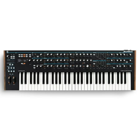Novation Summit Two-part 16-Voice 61-Key Polyphonic Synthesizer