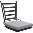 thumbnail image 3 of Outdoor/Indoor Counter Stool 26" Seat  -Jordan Armless Cream Fabric - Dark Brown, 3 of 6