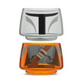 thumbnail image 4 of JoyJolt Star Wars Stackable Character Collection Mandalorian Stackable Glasses - 8 oz - 8 oz, 4 of 5