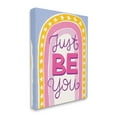 thumbnail image 4 of Stupell Industries Just Be You Inspirational Abstract Painting Gallery Wrapped Canvas Art Print Wall Art, 16 x 20, 4 of 8