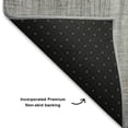 thumbnail image 5 of Addison Rugs Mayfield Premium Machine Washable Transitional Abstract Taupe Rectangle Rug, 10' X 14' Machine Washable Transitional Abstract Taupe Oversized Sherpa Throw Blanket, 5 of 6