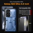 thumbnail image 2 of Funda de teléfono TONGATE para Samsung Galaxy S23 Ultra 6.8 Azul, 2 of 7