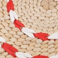 thumbnail image 3 of Pajitas hechas a Puf Cojín de tatami Cojines para pisos Meditación Yoga redonda Cojines Cojín de asiento de punto de Soledad Cojín de paja para manualidades, 3 of 10