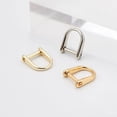 thumbnail image 6 of Horseshoe Shape D Zinc Alloy for Carabiner D-Shaped Hoop Buckle Screw in D-Ring Shackle for Pu, 6 of 7