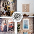 thumbnail image 4 of Monebena 50PCS Picture Hangers Kit with Screws Heavy Duty D Rings Picture Hanging Picture Hooks Plated Wire Kit Small D-Ring Hangers Single Hole Frame Hanger for Mirror Clock Artwork Picture Frame, 4 of 6