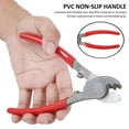 thumbnail image 3 of 6 inch High Leverage Wire Cutters Cable Cutter Plier Heavy Duty Wire Cutter Metal Wire Cutting Tools Multifunctional Compact Cutting For Aluminum  Copper  Wire  Communications Cable, 3 of 6