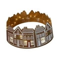thumbnail image 4 of Base Para árbol De Navidad Con Forma De Casa De Jengibre Y Luces LED Para Sala De Estar, 26 Pulgadas De Alto Y 16 Cm 26 pulgadas de alto 16 cm, 4 of 8