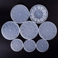 thumbnail image 2 of MasteelfCA DIY Silicone Clock Mold Epoxy Silicone Casting Mold Clock Shaped Epoxy Mold, 2 of 8