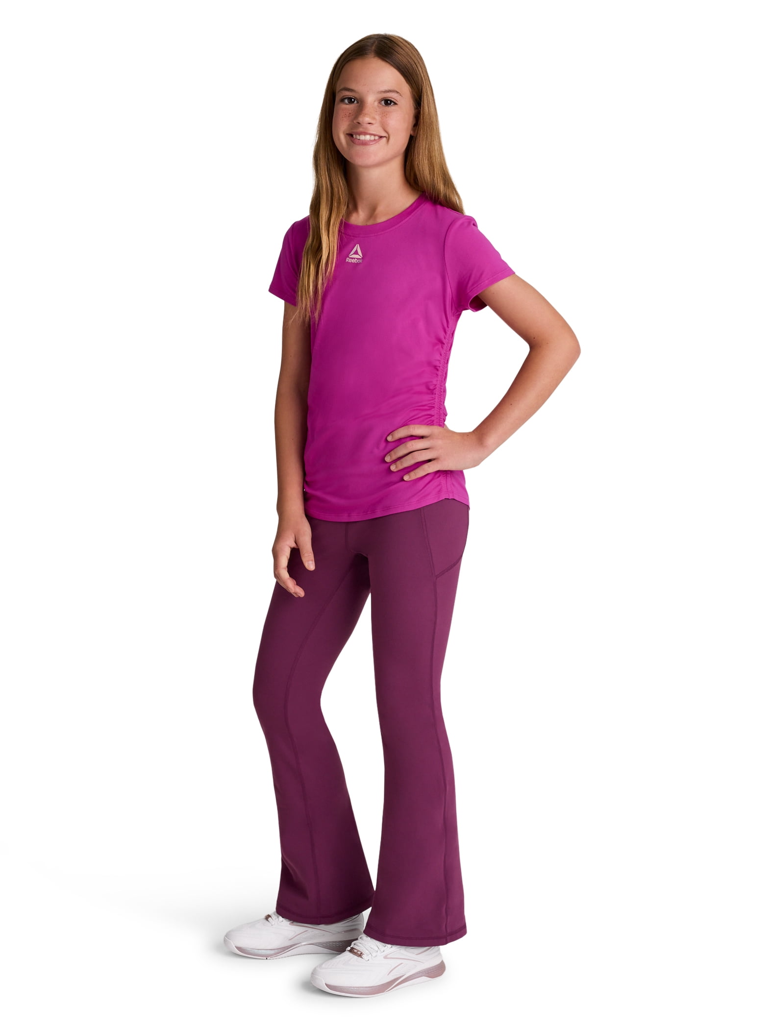 Reebok Girl's Active Spotlight 2.0 Flare Legging , Sizes 4-18
