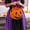 Pumpkin candy jar, variant on Hovilon Halloween Portable Pumpkin Bucket - Candy Jar with Handle for Trick or Treat & Party Decor, Cute Funny Face Design