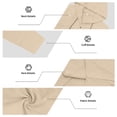 thumbnail image 5 of GrmtClth Linen Sets Outfits for Men Summer Hoodie Clothes Outdoor Yoga Pants Button Down Long Sleeve Trend 2 Piece Set Khaki L, 5 of 6
