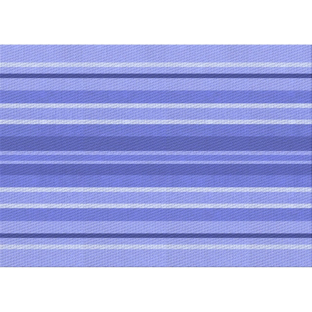 Ahgly Company Tapis d'Intérieur Lavable en Machine Rectangle Transitionnel Bleu, 2 Pieds x 5 Pieds