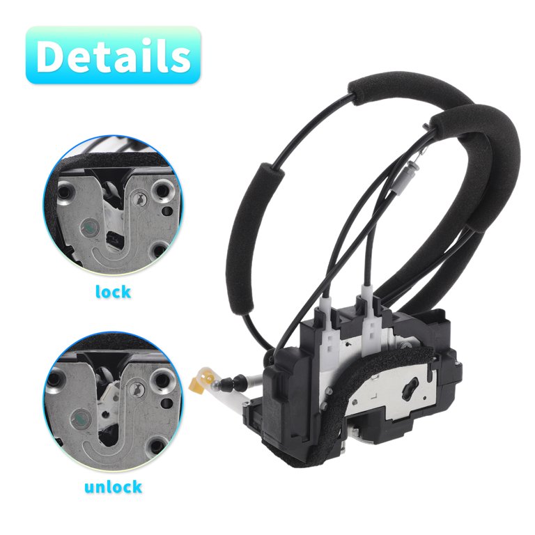 Fix That Door: Front Driver Left Door Lock Actuator For Nissan Murano 2008-2010 - 6-Pin, Direct Replacement, 1-Year Warranty