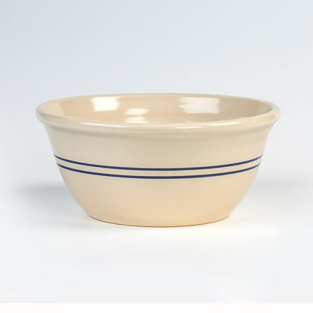 

12 Heritage Blue Stripe Stoneware Mixing Bowl