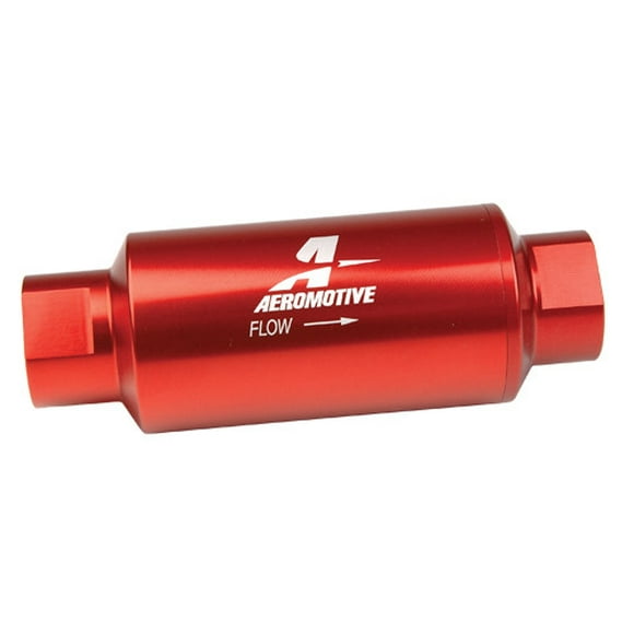 Aeromotive Fuel System Fuel Filter 12304 In-line Filter; 10AN; 100 Micron