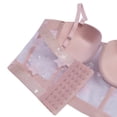 thumbnail image 6 of Levmjia Women's Shapewear Corset Vintage Lace Steel Boned Solid Color Bustier Waist Trainer with Removable Straps Daily Wear Fishbone, 6 of 8