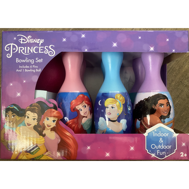 DISNEY PRINCESS BOWLING SET