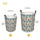thumbnail image 3 of Fotbe Train Cesto de Ropa con Asas, Cesto Impermeable de Gran Capacidad, Bolsa de Lavado para Dormitorio, Cesto de Ropa con Ruedas y Asas-Medium, 3 of 6