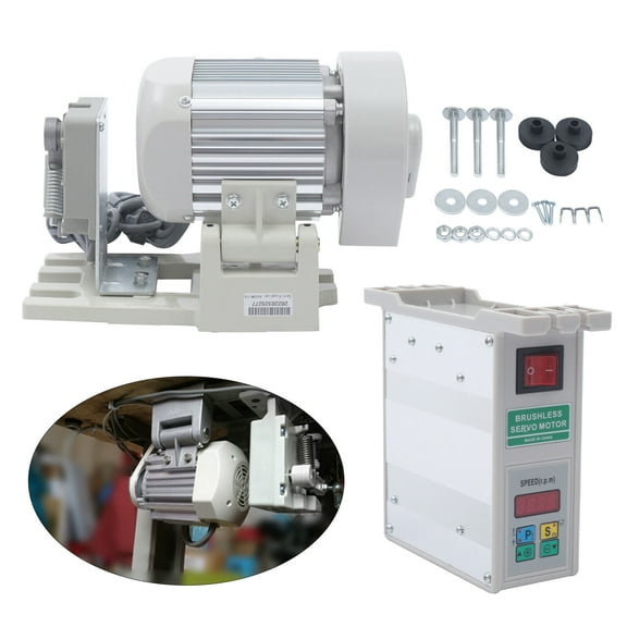 Industrial Sewing Machine Servo Motor Brushless Split Motor with Controller 110V 50Hz