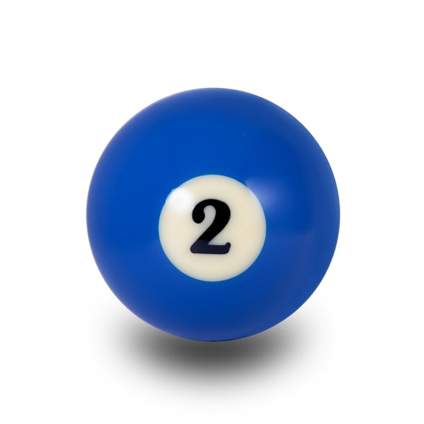 Single Billiard Pool Ball Replacement - 2 1/4 Inch Standard Size, Choose Your Number, High-Grade Resin