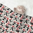 thumbnail image 2 of Naloa Christmas Cat Dog Blanket, 3 Sizes Cat Blanket for Indoor Cats Large Medium Small Dog Gifts-Small, 2 of 8