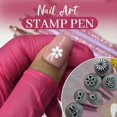 thumbnail image 3 of 6PCS Nail Art Stamp Pen Set, Nail Graffiti Nail Art, 3 of 5