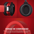thumbnail image 5 of Audífonos BluetoothCon Cancelación De Ruido Rojo/Negro, 5 of 5