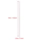 thumbnail image 4 of Varilla de movimiento lineal, 1 pieza Cilindro de acero inoxidable Varilla de riel lineal Varilla lineal Probada y confiable, 4 of 8