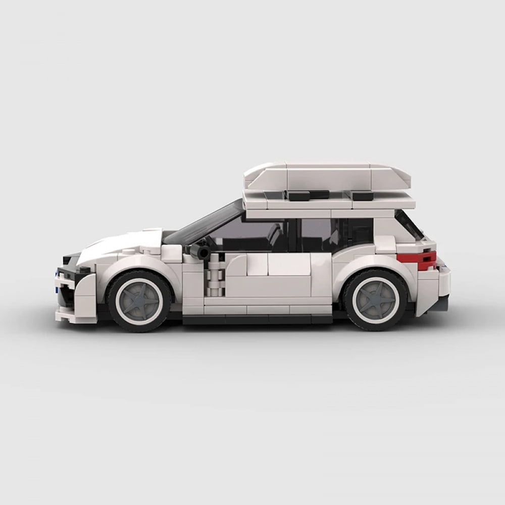 Hot MOC Sale Bricks Speed Champion City Super Vehicle Module Model Toys DIY Children's Birthday Gifts Creative Garage Scirocco R