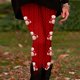 thumbnail image 1 of MKLEKYY Leggings para mujer, informales, cómodos y estampados, pantalones de yoga largos, 1 of 4