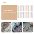 thumbnail image 2 of 1000Pcs Yarn Craft Plastic Needles Safety Needle Sweater Knitting Supplies (Random Color), 2 of 6