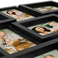 thumbnail image 3 of 9-Opening Black Picture Frame Collage 4x6 Photo Gallery Display for Home, Family, Friends Wall Hanging Collection, 3 of 7
