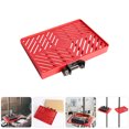 thumbnail image 2 of Red Multi-functional Music Stand with Large Clip Tray for Phones and Devices ABS Metal Lightweight, 2 of 8