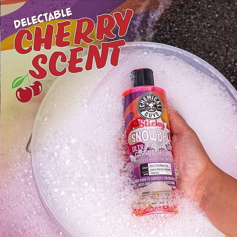 Chemical Guys, Car Wash Soap, 128 fl oz, Cherry Scent - Walmart.com