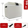 thumbnail image 6 of Koolatron 12V Electric Cooler/Warmer 42L (45 qt), Two-Way Design, Gray, 6 of 6