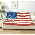 thumbnail image 5 of Faith, Hope, Love Home Décor Ultra Plush Oversized Throw Blanket (50" x 70") - American Flag, 5 of 5