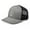 Heather/ Black, variant on Retro Colorado Trucker Hat Mesh COL Cross Trucker Cap (Black/ White)