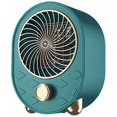 thumbnail image 3 of Portable Mini Electric Heaters Christmas Gift Small Air Heater Cute Cartoon Fan Heater Winter Heat Air Blower Office Home Office Winter Foot Warmer, 3 of 5
