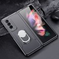 thumbnail image 4 of Galaxy Z Fold 3 Case - Luxury Hard PC Shockproof Armor with Ring Holder＆Viewing Kickstand Full Protection Cover for Samsung Galaxy Z Fold 3 5G 2021 Grey, 4 of 7