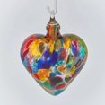 thumbnail image 1 of Glass Eye Studio Ornement Cœur Fiesta, 1 of 3