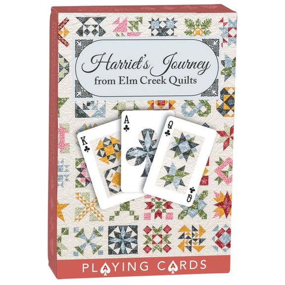 Harriet’s Journey Playing Cards From Elm Creek Quilts : Inspired by the Featured Quilt Harriet's Journey from Jennifer Chiaverini's Best-Selling Novel Circle of Quilters (General merchandise)