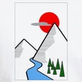 thumbnail image 3 of CafePress - Minimal Mountains T Shirt - Men's Classic T-Shirts, 3 of 4